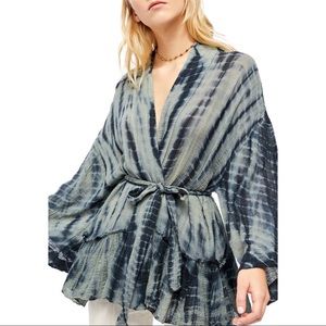 FREE PEOPLE Sasha Tie Dye Kimono